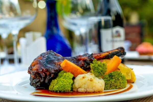 Delicious meal from our restaurant